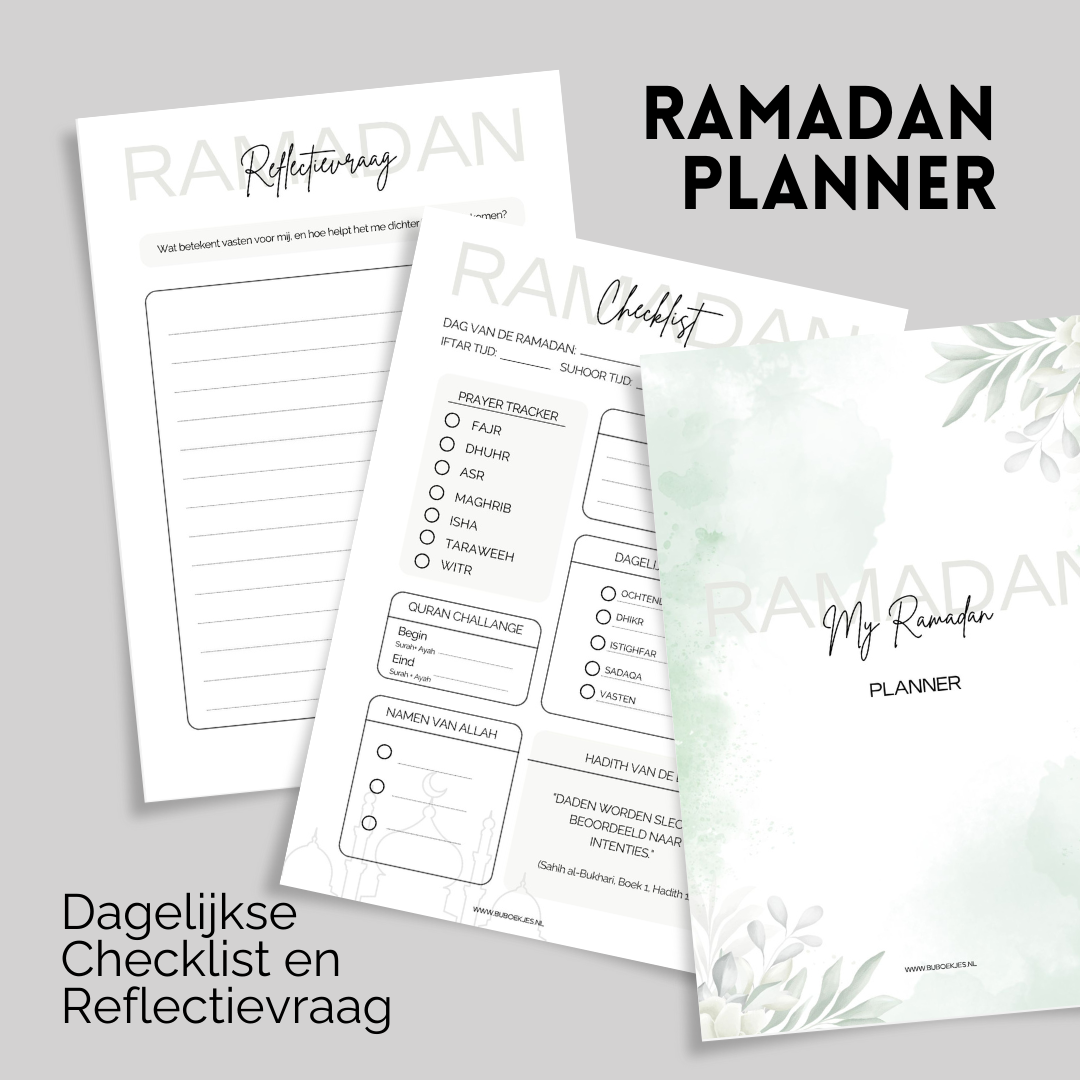 Mijn Ramadan Planner (NL)