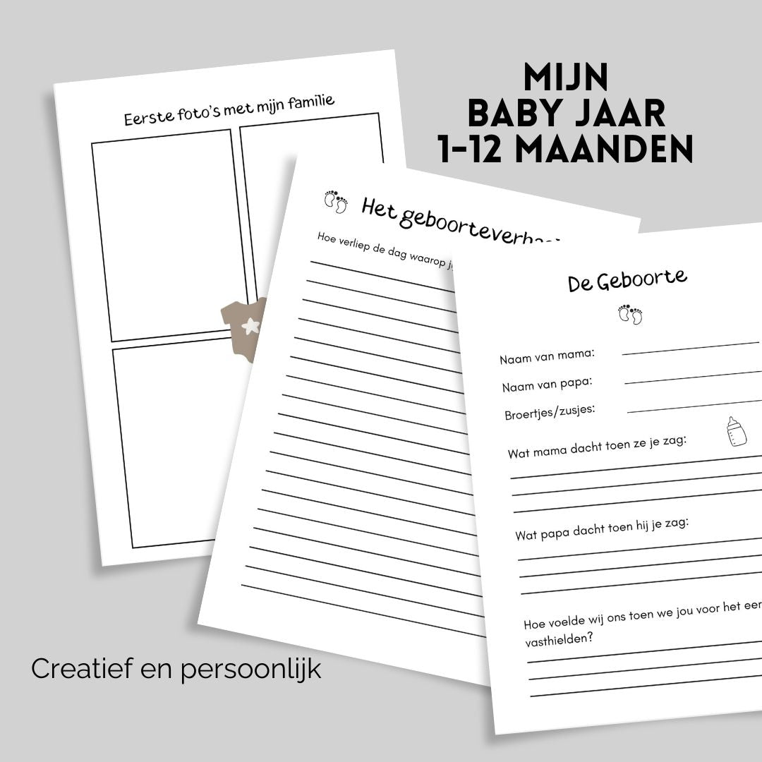 Mijn Babyjaar Boekje