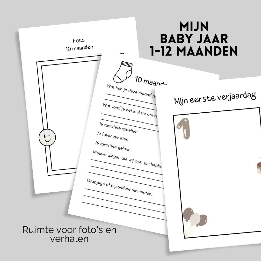 Mijn Babyjaar Boekje