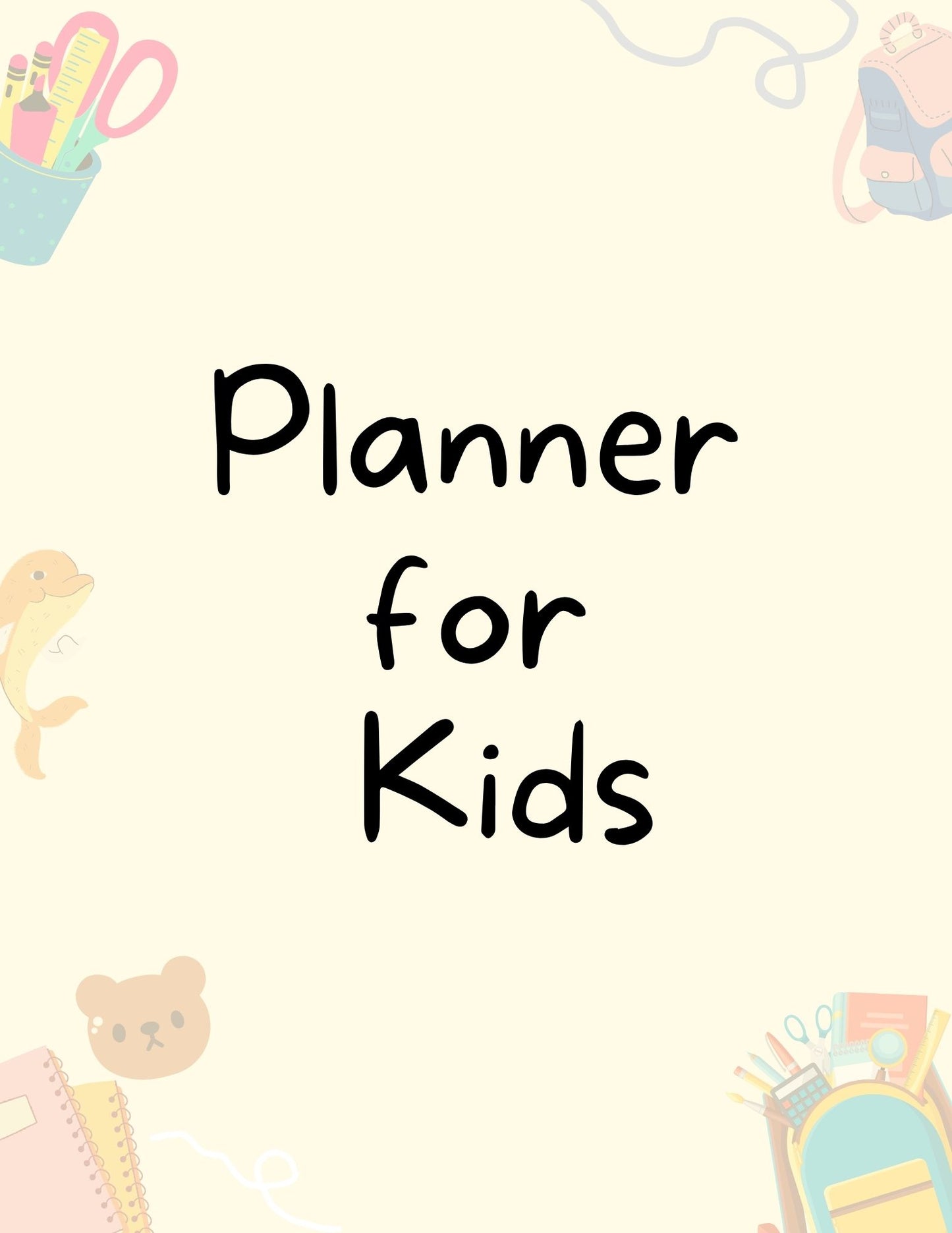 Planner voor Kinderen