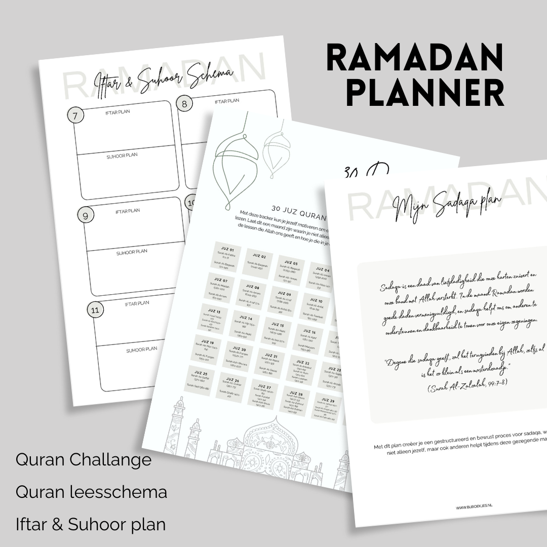 Mijn Ramadan Planner (NL)