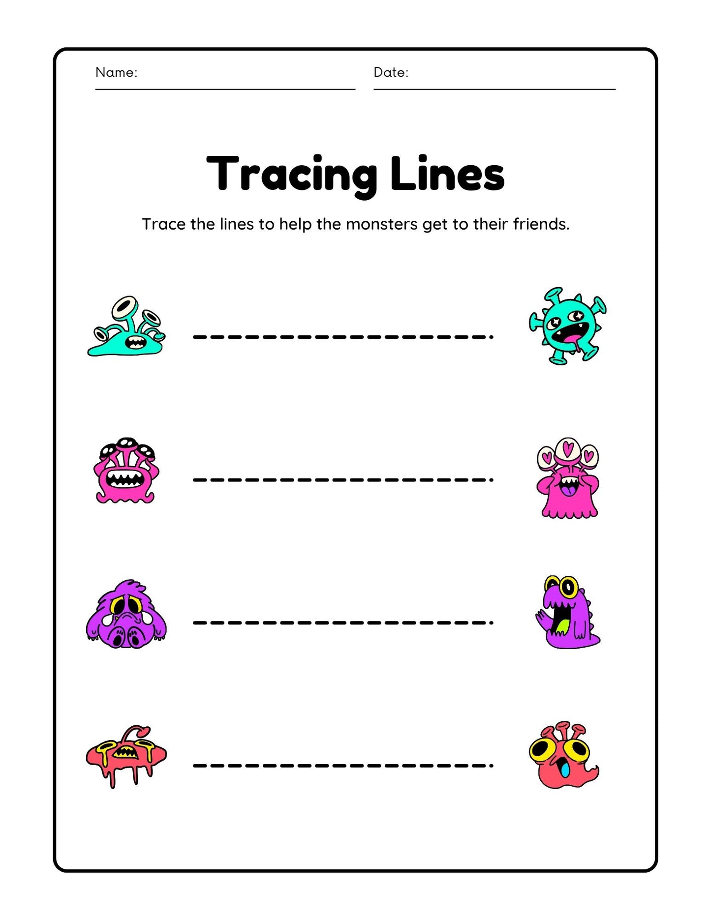 Monsterletters – Leren schrijven met plezier!