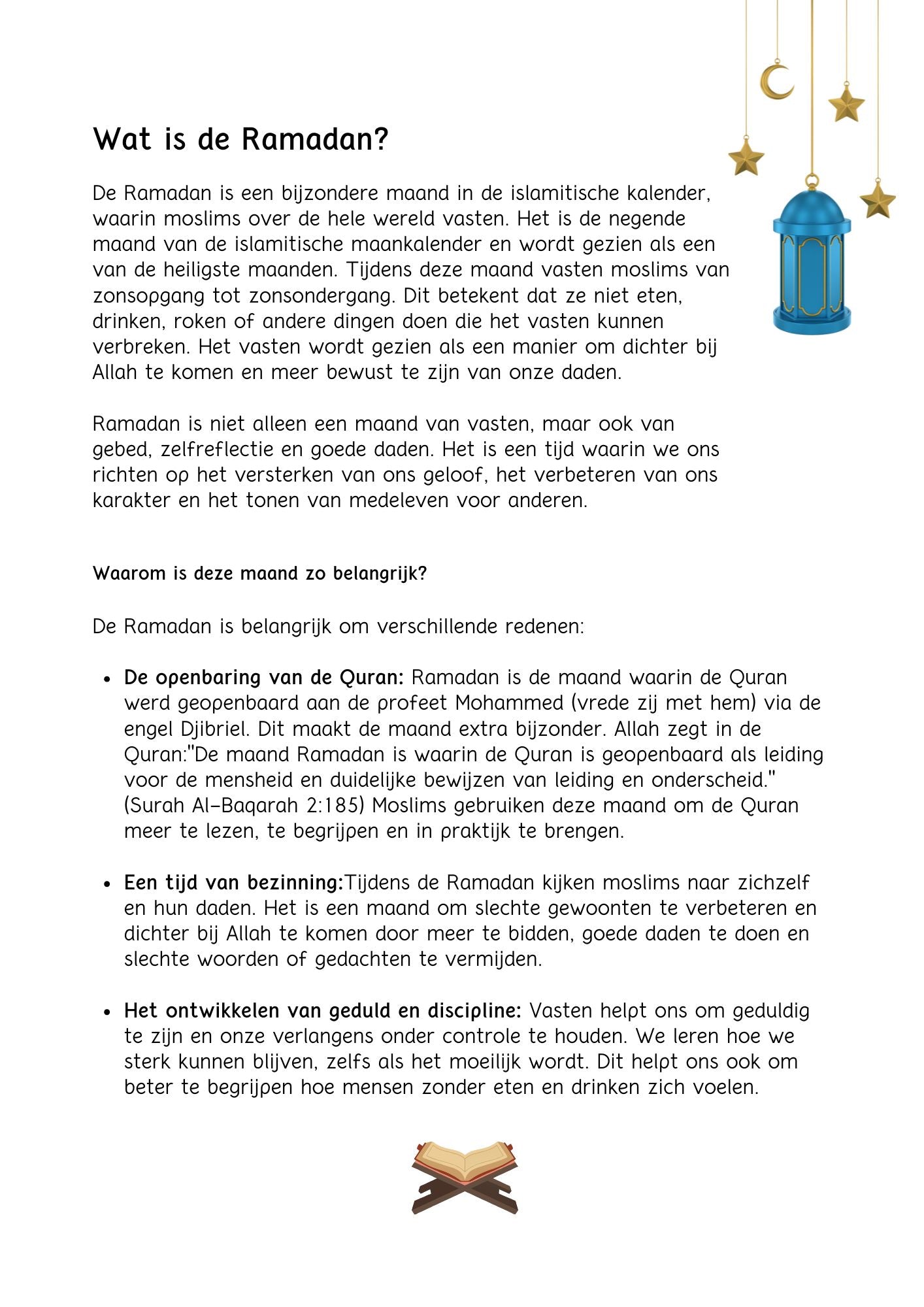 Complete Ramadan Bundel voor Kinderen