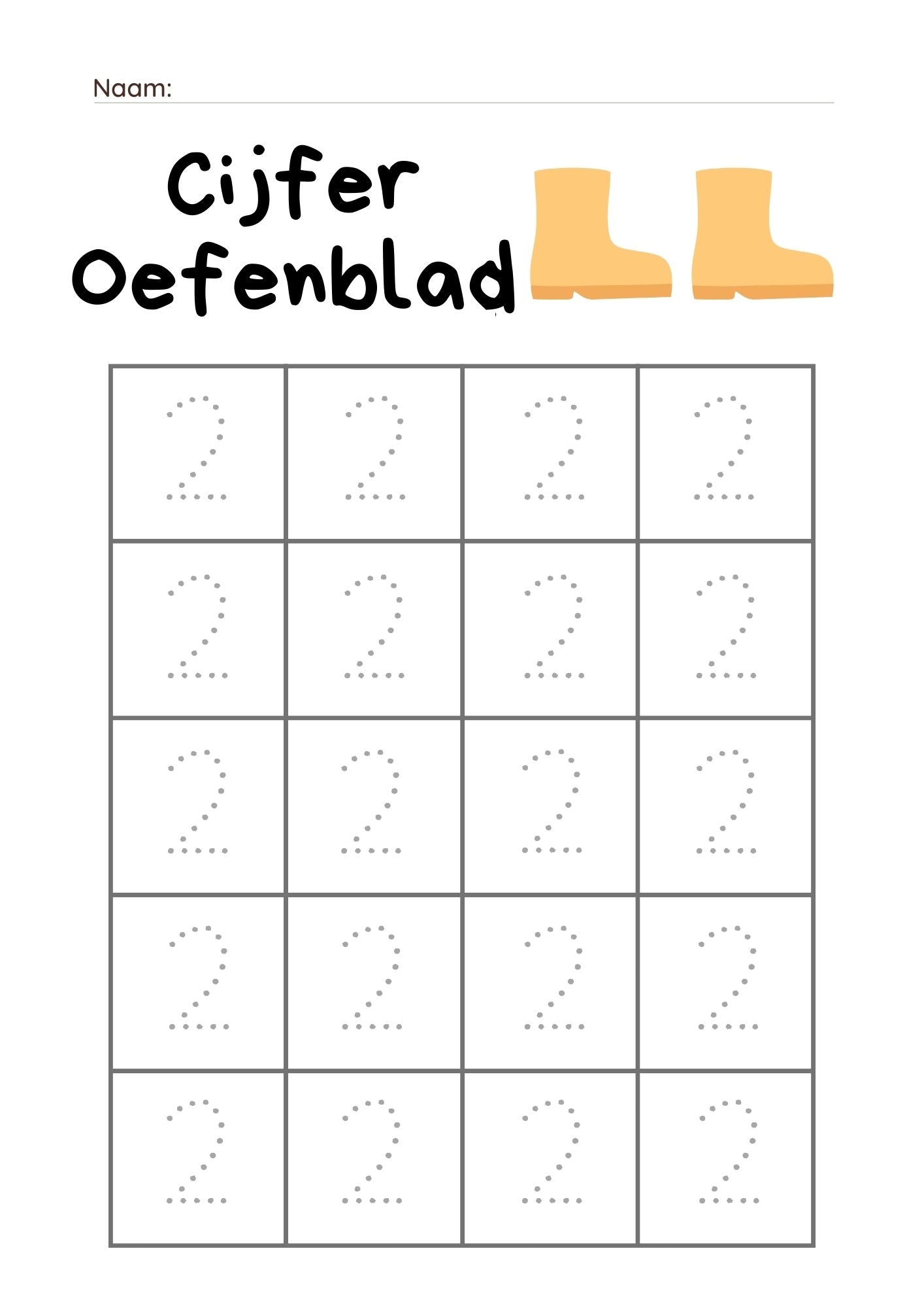 Cijfers oefenen