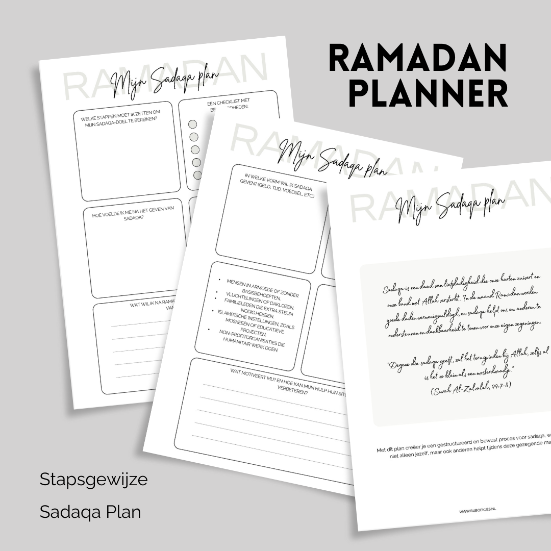 Mijn Ramadan Planner (NL)