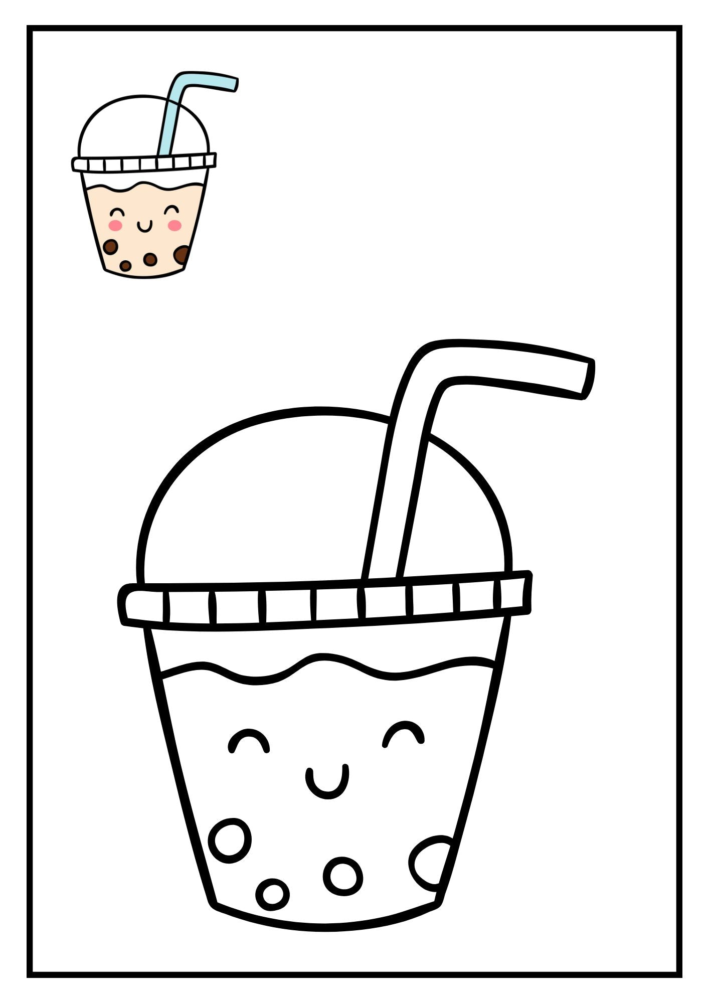 Kawaii kleurboek