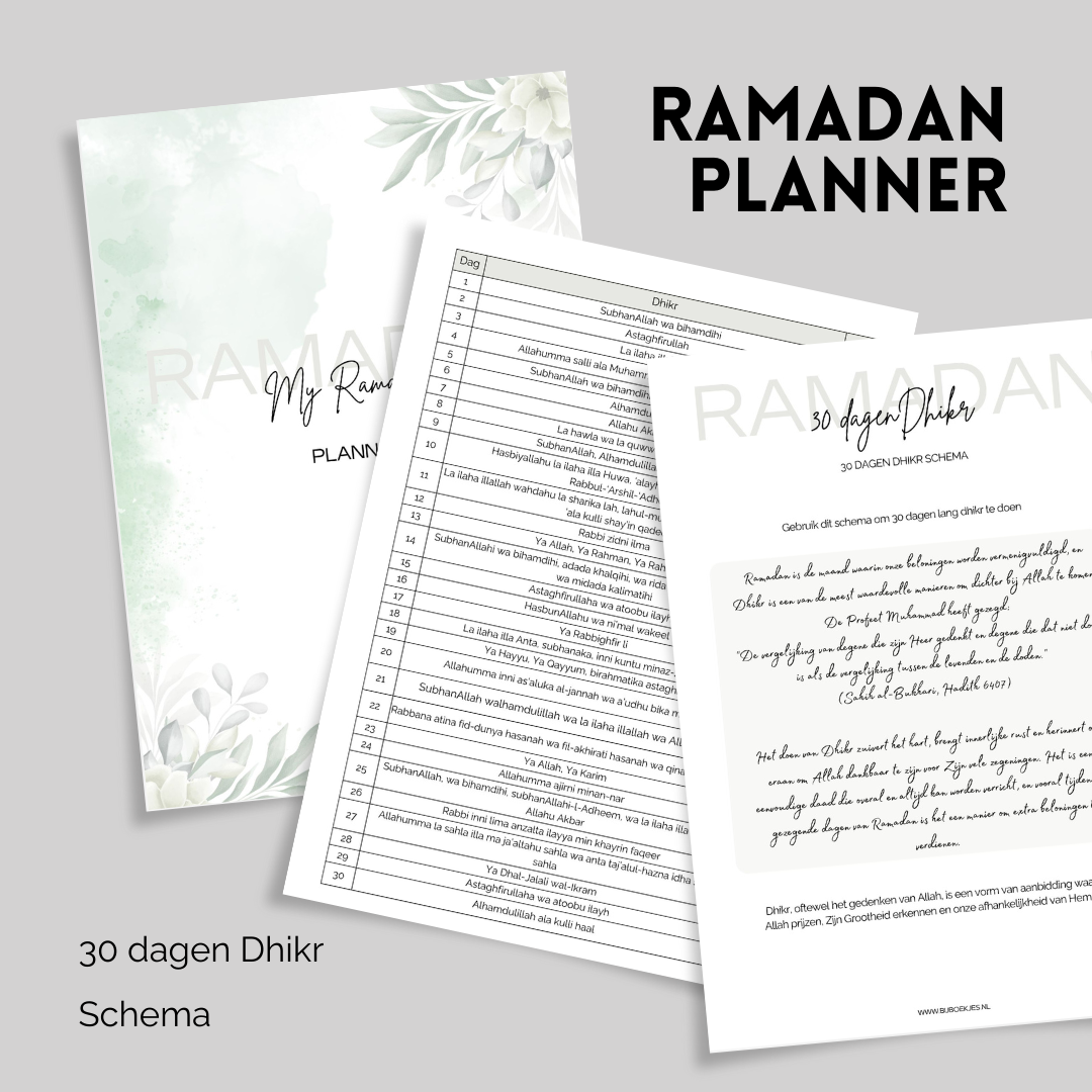 Mijn Ramadan Planner (NL)