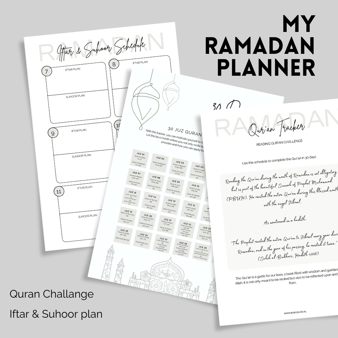 My Ramadan Planner (EN)