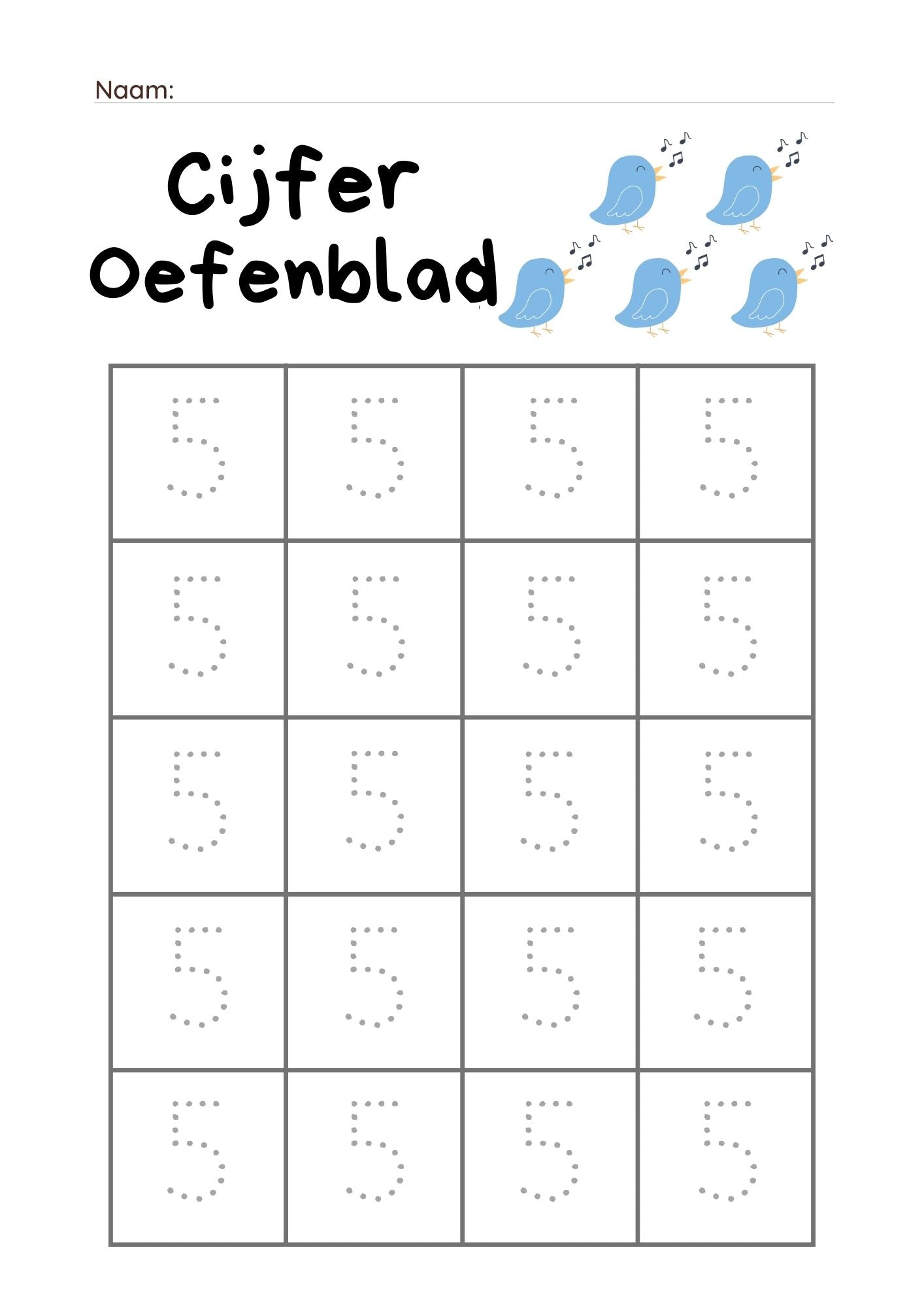 Cijfers oefenen