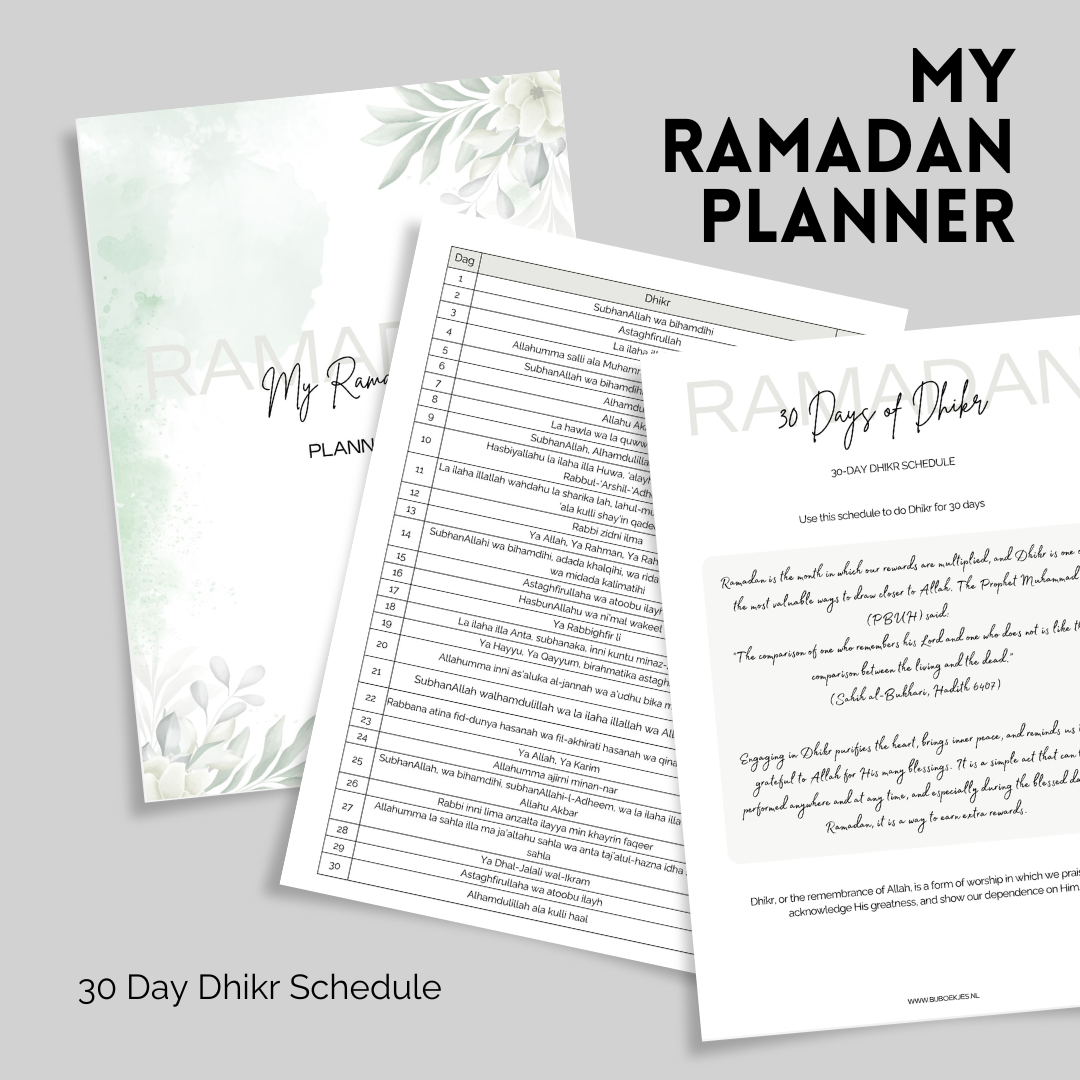 My Ramadan Planner (EN)