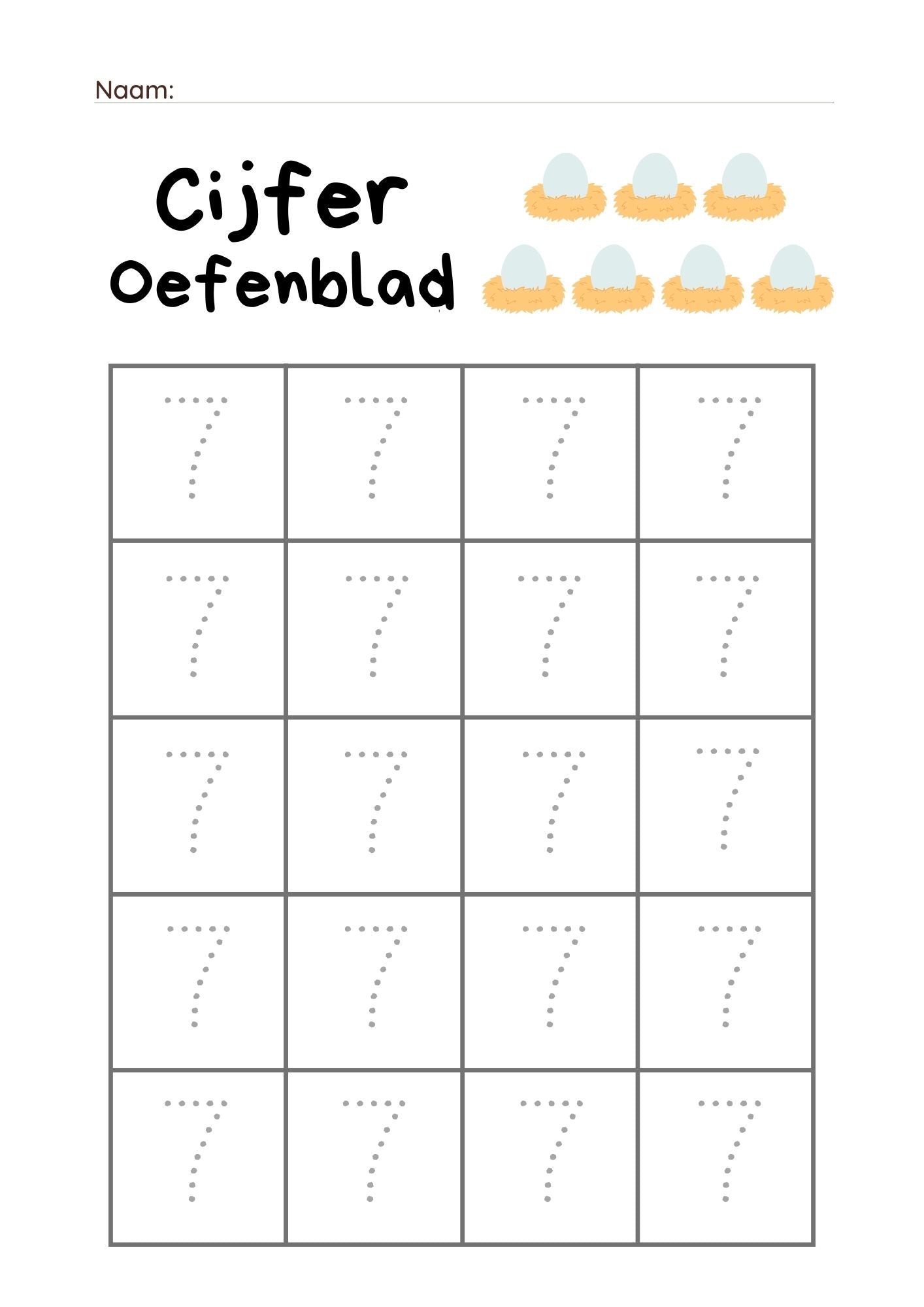 Cijfers oefenen
