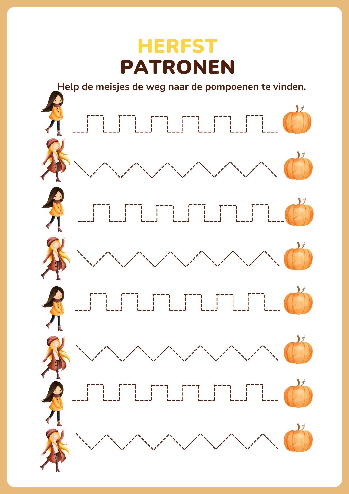 Herfst activiteitenboek