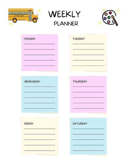 Planner voor Kinderen