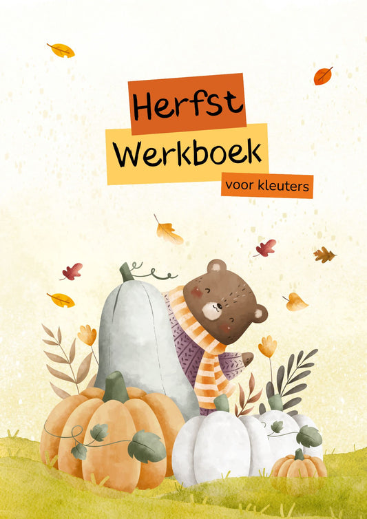 Herfst activiteitenboek