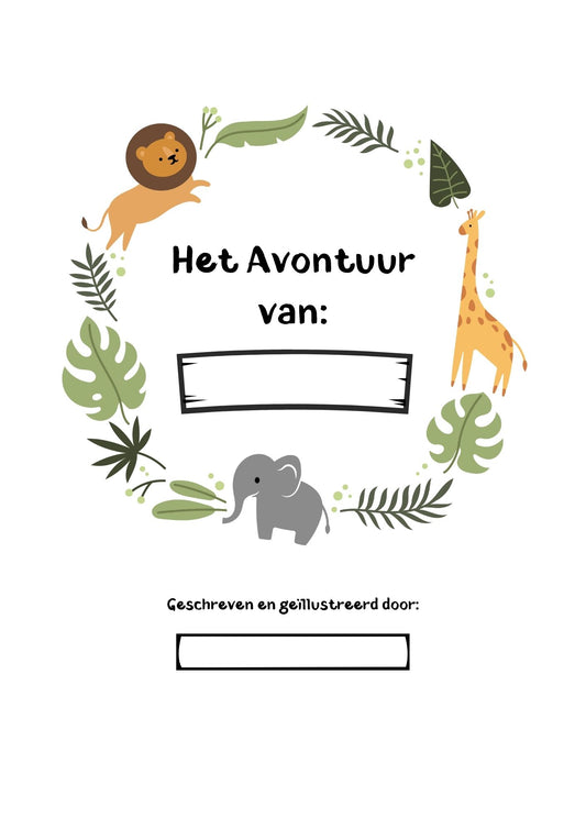 Mijn Dierenavontuur – Creëer je Eigen Verhaal!