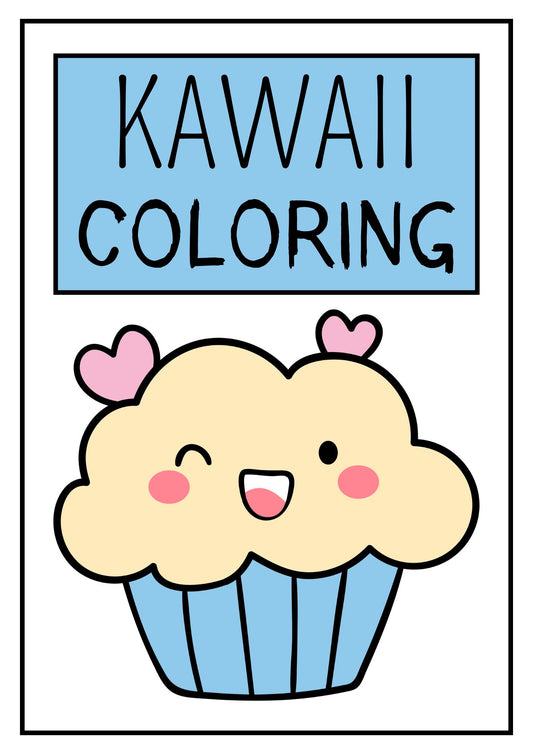 Kawaii kleurboek