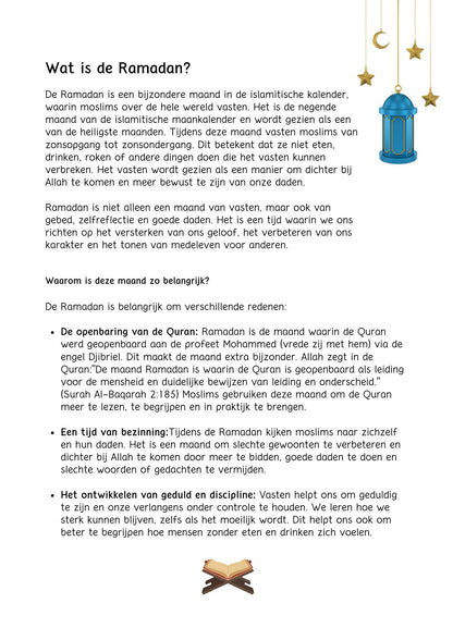 Complete Ramadan Bundel voor Kinderen