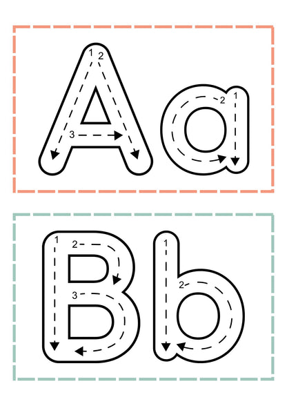 Letters leren schrijven