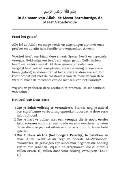 De ware schoonheid van het Gebed: ervaar het in elke Salah