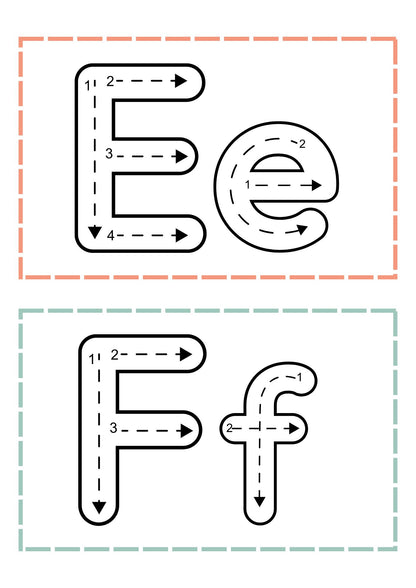 Letters leren schrijven