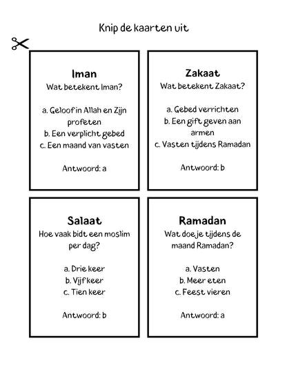 Islamitische Spellenbundel – Leer, Speel en Ontdek Samen