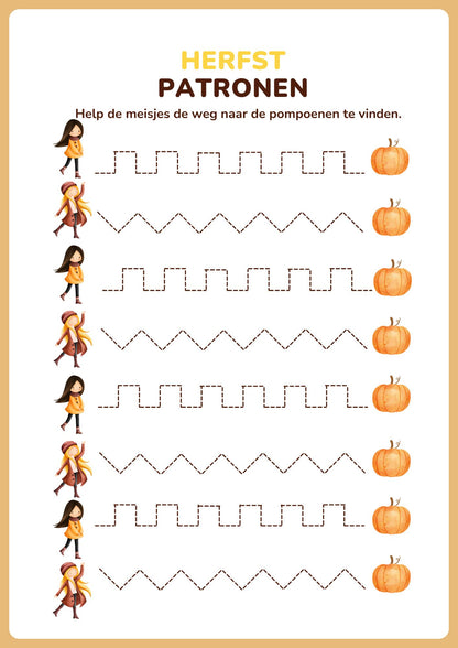 Herfst activiteitenboek