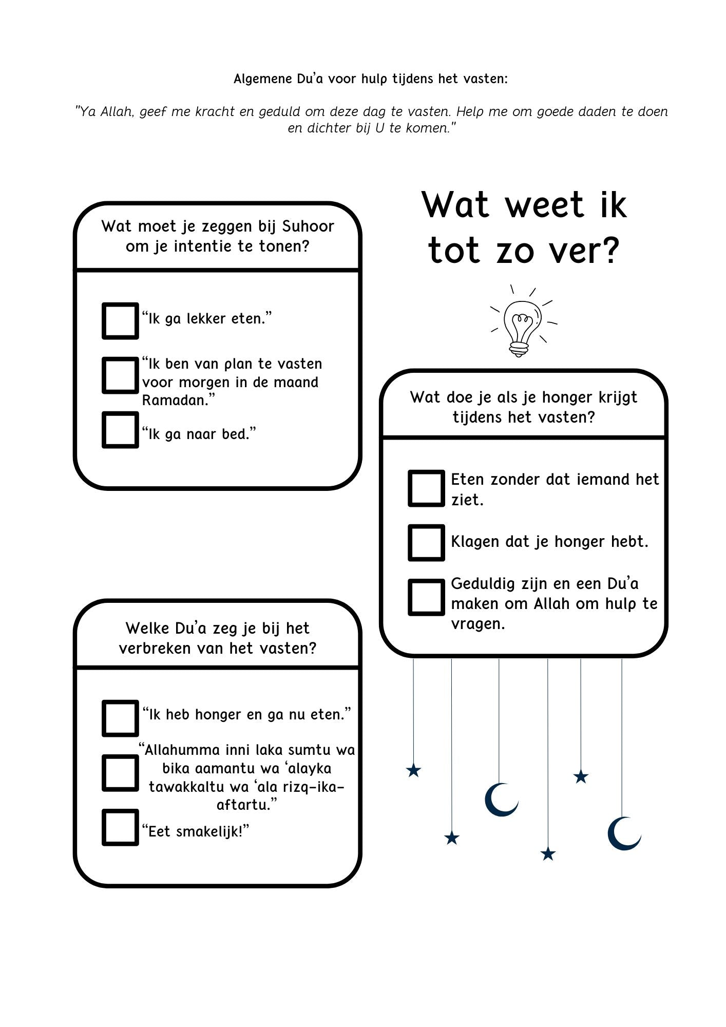 Complete Ramadan Bundel voor Kinderen