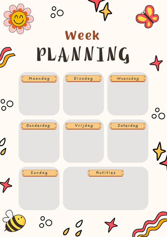 Weekplanning