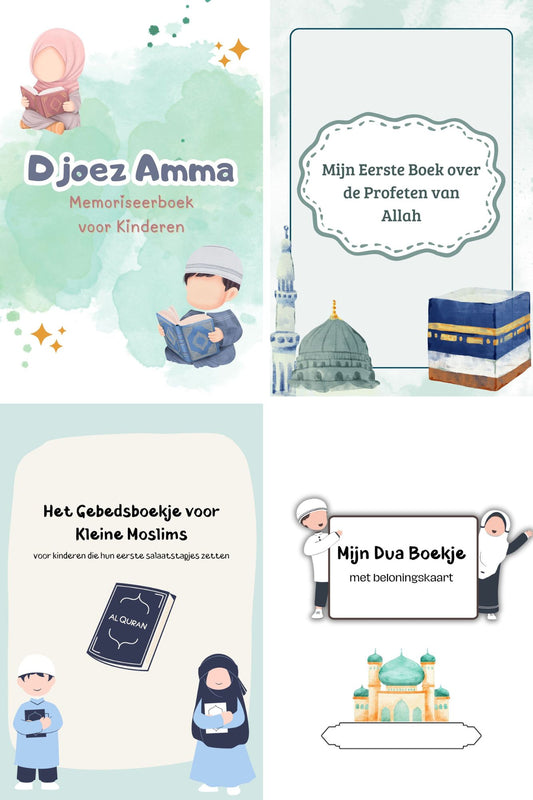 Alles-in-één Islam Bundel: Soera's, Verhalen, Salaat en Dua's